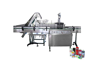 Máquina de llenado de aerosol automática
