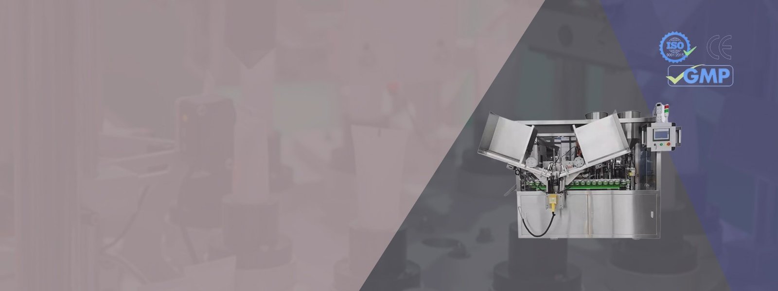 Máquina de Llenado y Sellado de Tubos Automática