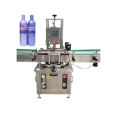 Máquina Tapadora de Tarros de Plástico Automática