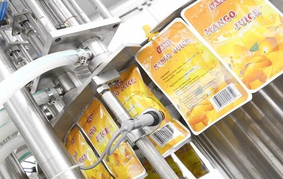 Llenado de Spout Pouch