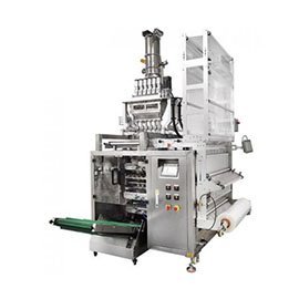Máquina de Sachets de 4 Sellos Multicarril de Polvo