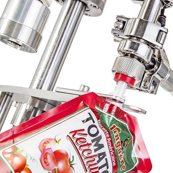 Máquina de Llenado de las Bolsas Spout con Boquilla